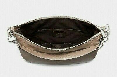 Coach elle clearance hobo platinum