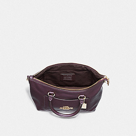 Coach pebble 2025 leather emma satchel