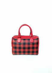 Coach F38948 Mini Bennett With Gingham Print Rubby Multi