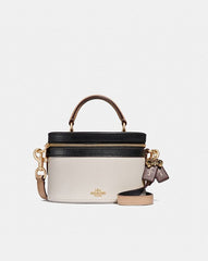 Coach F39291 Colorblock Selena Trail Chalk Multi