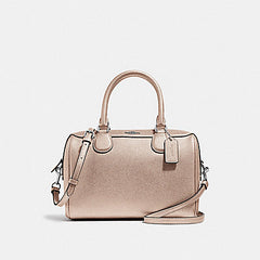 Coach F39706 Mini Bennet Satchel Platinum