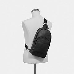 Coach F49312 Charles Pack Black