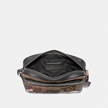 Coach F50485 Keith Haring Charles Camera Bag In Signature Canvas