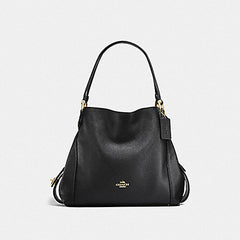 Coach F57125 Edie 31 Shoulder Bag Black