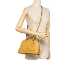 Coach F57555 Mini Sierra Mustard