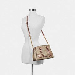 Coach F66873 Sig Heart Application Mini Sage Khaki Multi