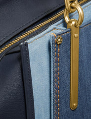 Coach F66979 Dreamer 36 Colorblock Denim
