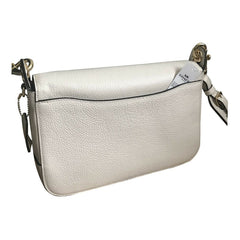 Coach F72703 Leather Jes Messenger Crossbody Chalk