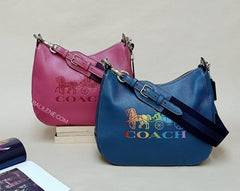 Coach F72702 Lth Jes Hobo Rouge