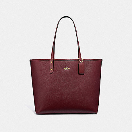 Coach reversible tote bag pink store