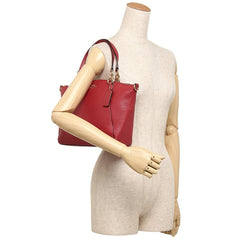 Coach Small Kelsey In Pebble Leather True Red