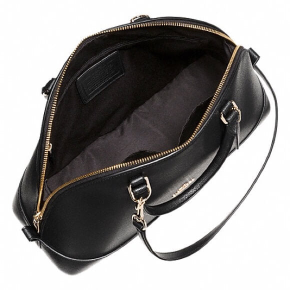 Coach F27590 Sierra Crossgrain Leather Sierra Large Satchel Handbag New  With Tag