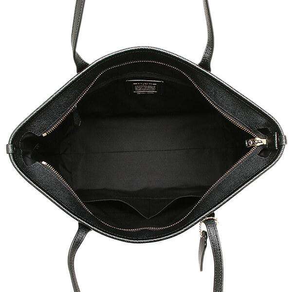 Tas Coach F58846 City Zip Tote Handbag Crossgrain Leather in Black
