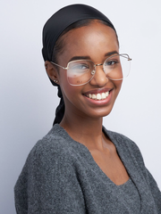 Dior Gold Butterfly Eyeglasses