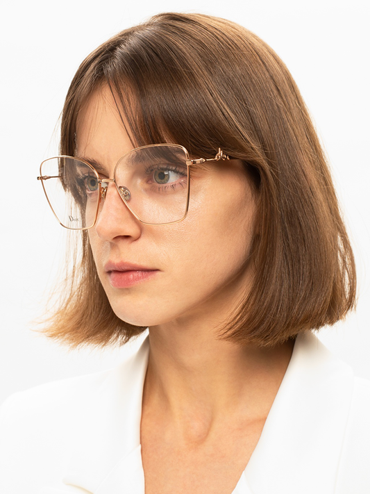 Dior Gold Copper Eyeglasses