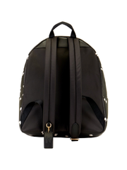 Disney X Coach F72816 Medium Charlie Backpack In Signature Canvas With Snow White And The Seven Dwarfs Eyes Print Khaki Multi