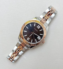Fossil Es4821 Scarlette Mini Three-Hand Two-Tone Stainless Steel Watch