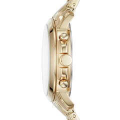 Fossil Es4037 Gwynn Chronograph Gold Stainless Steel Watch
