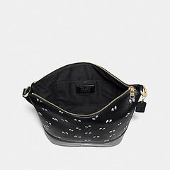 Coach F73202 Disney X Paxton Duffle With Snow White And The Seven Dwarfs Esey Print Black Multi