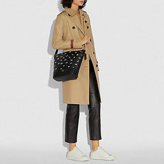 Coach F73202 Disney X Paxton Duffle With Snow White And The Seven Dwarfs Esey Print Black Multi