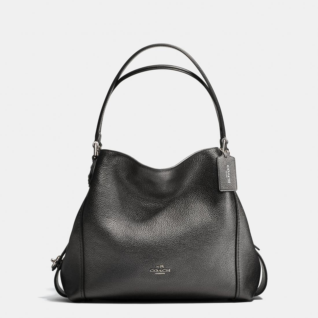 Coach shop metallic graphite