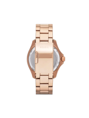 Fossil AM4533 Cecile Multifunction Dial Brown Rose Gold Watch
