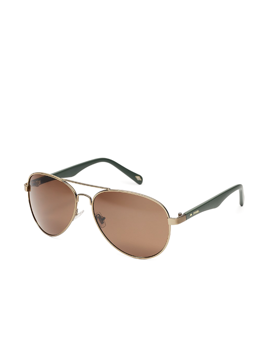 Fossil Aviator Sunglasses Dark Brown