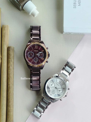 Fossil BQ3035 Modern Courier Midsize Chronograph Stainless Steel Watch