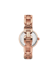 Fossil BQ3206 Kerrigan Three Hand Rose Gold Tone Stainless Steel Watch