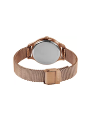 Fossil BQ3392 Laney Three-hand Rose Gold Tone Watch