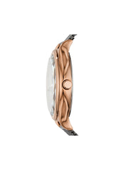 Fossil BQ3393 Laney Three-Hand Smoke Stainless Steel Watch
