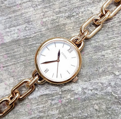 Fossil BQ3545 Embry Three-Hand Rose Gold-Tone Stainless Steel Watch