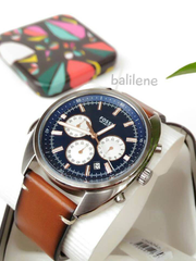 Fossil CH3045 Drifter Chronograph Light Brown Leather Watch
