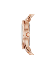 Fossil ES3590 Stella Multifunction Rose Gold Stainless Steel Watch
