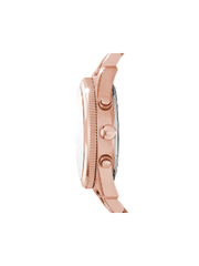Fossil Perfect Boyfriend Multifunction Rose Gold-Tone Stainless Steel Watch