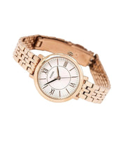 Fossil Es3799 Jacqueline Mini Rose-Tone Stainless Steel Watch