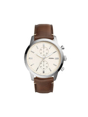 Fossil FS5350 Townsman Chronograph Brown Leather Watch