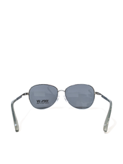 Fossil FW107 Aviator Sunglasses Gunmetal Metal Frame