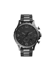 Fossil JR1527 Nate Chronograph Two-Tone Stainless Steel Watch