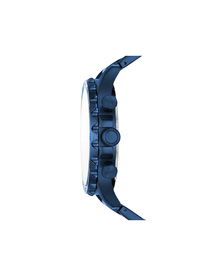 Fossil JR1530 Nate Chronograph Blue Stainless Steel Watch Balilene