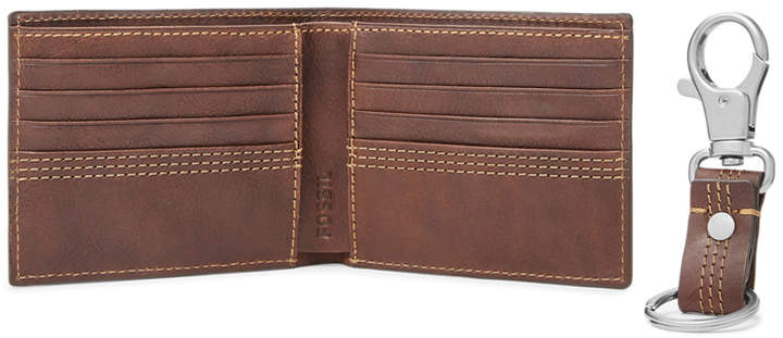 Fossil Kyle Rfid Gift Set Brown Sml1566208 dalam