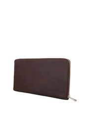 Fossil MLG0061200 Travel Watch Case Brown Light Luxury Clutch Wallet