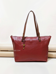 Fossil Rachel Tote Red
