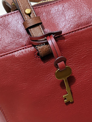 Fossil Rachel Tote Red