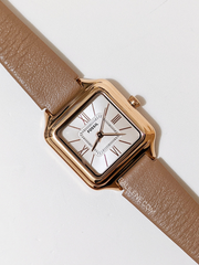 Fossil Raquel Three-Hand Taupe Eco Leather Watch