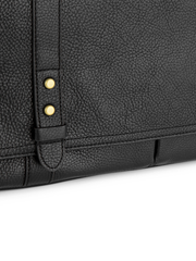 Fossil SBG1130001 Travis Messenger Black Leather Bag