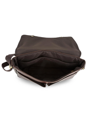 Fossil SBG1130200 Travis Messenger Brown Leather Bag