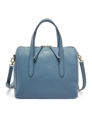 Fossil SHB1927491 Sydney Satchel Faded Indigo