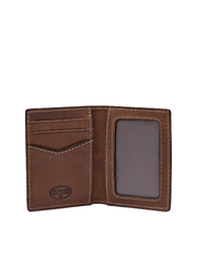 Fossil SML1069201 Ethan Card Case Dark Brown