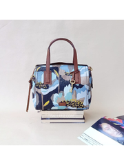 Fossil ZB6907992 Emma Satchel Dark Floral